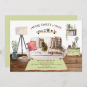 ベンガル猫の動きのお知らせ 招待状 (正面/裏面)