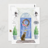 ベンガル猫の引っ越し案内はがき ポストカード (正面/裏面)