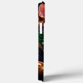 ベンガル猫の自転車を運転する聖パトリックの日 Case-Mate iPhoneケース (裏面 / 右)