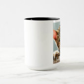 ベンガル猫のCatitudeのコーヒー・マグ マグカップ (中央)