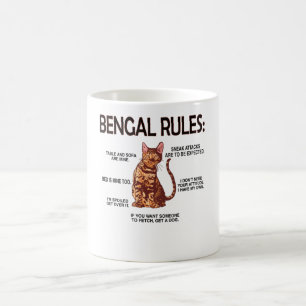 ベンガル猫好き贈り物猫の飼い主がロゼットベンガル コーヒーマグカップ