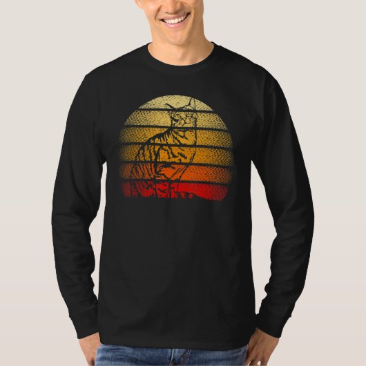 ベンガル猫1 Tシャツ (正面)