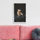 ベンガル猫 キャンバスプリント (インサイチュ (リビング))