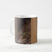 ベンガル猫 – クラシックコーヒーティーカップマグカップ コーヒーマグカップ (正面左)