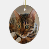 ベンガル猫 セラミックオーナメント (右)