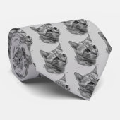 ベンガル猫 ネクタイ (ロール)