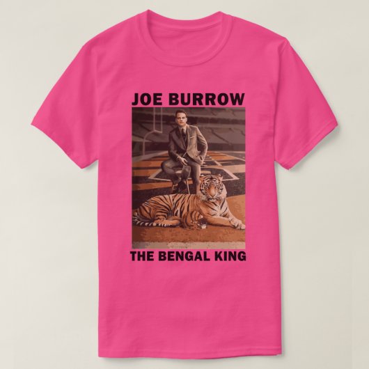 ベンガル王ジョー・バロウ Tシャツ (デザイン正面)