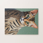 ベンガル美しいポインティリズム ジグソーパズル (横)