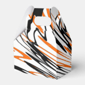 ベンガル色スクワイゴイのオレンジと黒い線 フェイバーボックス (裏面サイド)