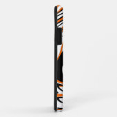 ベンガル色スクワイゴイのオレンジと黒い線 Case-Mate iPhoneケース (裏面/右)