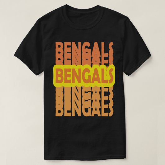 ベンガル3 Tシャツ (デザイン正面)