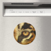 ベンガル・タイガーの目の野生動物大きな猫恋人の写真 マグネット (インサイチュ (食洗機))