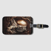 ベンガル・タイガーの視線 ラゲッジタグ (正面横)