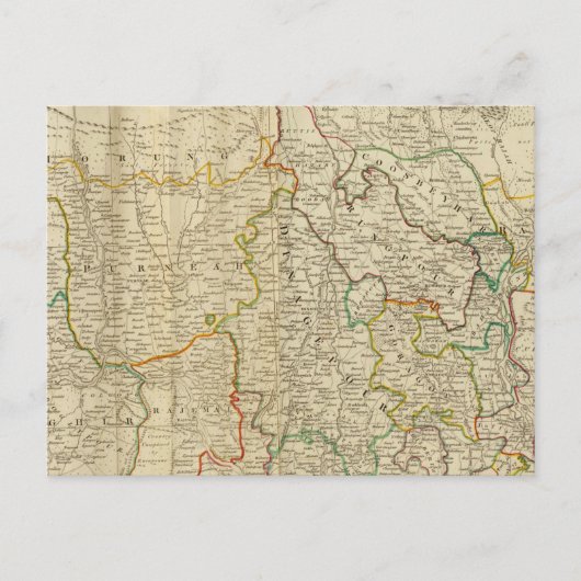 ベンガル、バハル&c北 ポストカード (正面)