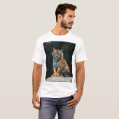 "ベンガ威厳のあるルTiger Tシャツ:フォレストエレガンスデ Tシャツ (正面フル)