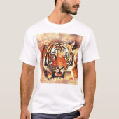ベンガ王室のルTigerロゴTシャツユニークデザイン Tシャツ (正面)