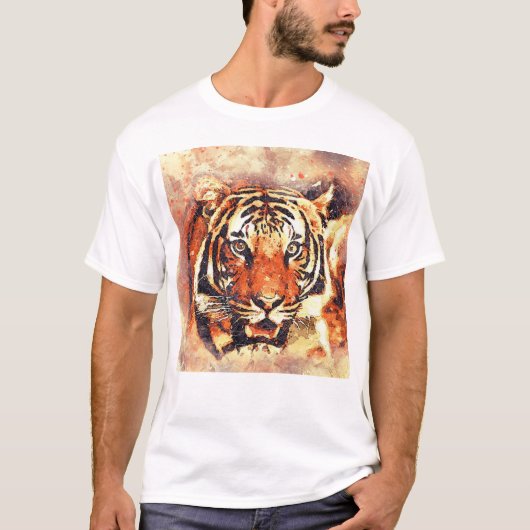 ベンガ王室のルTigerロゴTシャツユニークデザイン Tシャツ (正面)
