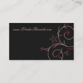 ベンコが名刺代を飾る 名刺 (裏面)