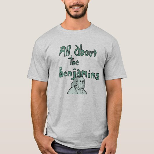 ベンジャミンのすべて Tシャツ (正面)