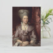 ベンジャミンウェストクイーンシャーロット 招待状 (スタンド正面)