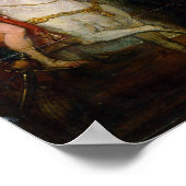 ベンジャミンウエストジョシュア川ジョーダンを渡る ポスター (角)