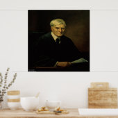 ベンジャミンカルドゾ座ってオフィス(引用文なし) ポスター (キッチン)