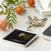 ベンジャミンカルドゾ「Who We Are」引用文 キーホルダー (側面)