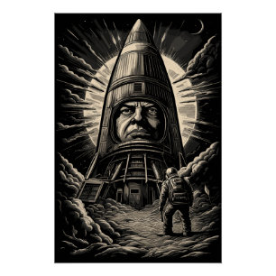 ベンジャミンネタニヤフロケット ポスター