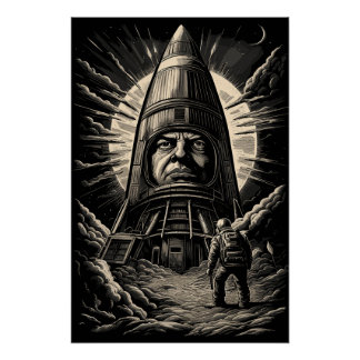 ベンジャミンネタニヤフロケット ポスター