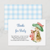 ベンジャミンバニーブックスベビー 出欠カード (正面/裏面)