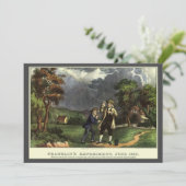 ベンジャミンフランクリンの凧と稲妻実験 (スタンド正面)