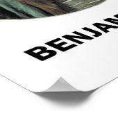 ベンジャミンフランクリンフィッシュ&ビジターズイン3日 ポスター (角)