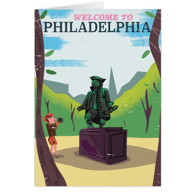 ベンジャミンフランクリンフィラデルフィア漫画 (正面)