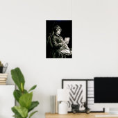 ベンジャミンフランクリンポートレート, 1777 ポスター (ホームオフィス)