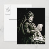 ベンジャミンフランクリンポートレート, 1777 ポストカード (正面/裏面)