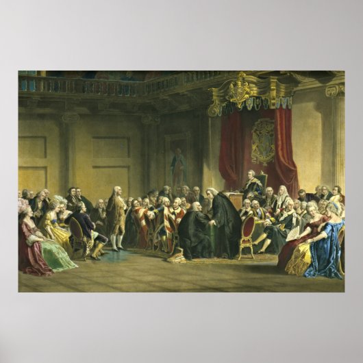 ベンジャミンフランクリン1868 ポスター (正面)