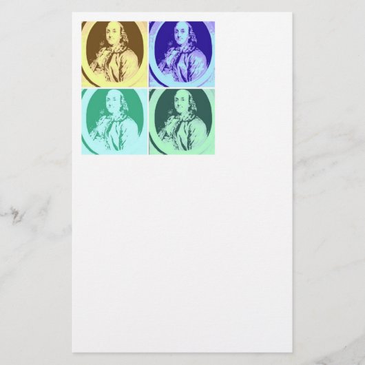 ベンジャミンフランクリン 便箋 (正面)