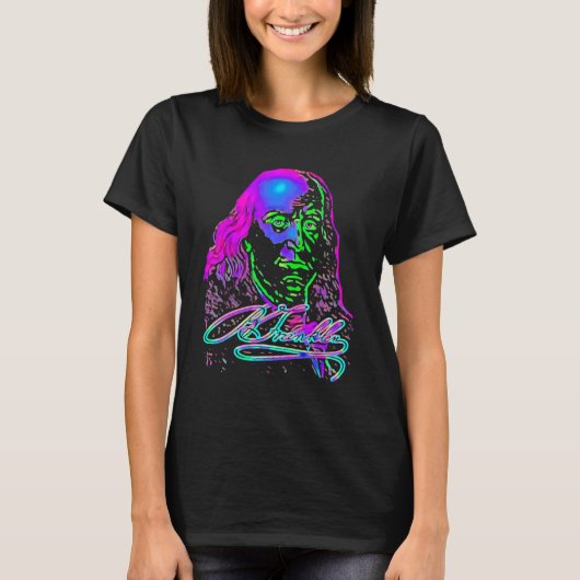 ベンジャミンフランクリン Tシャツ (正面)