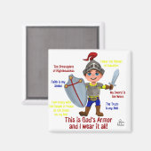 ベンジャミンベブレイブ – 神の武具2 マグネット (正面/裏面)