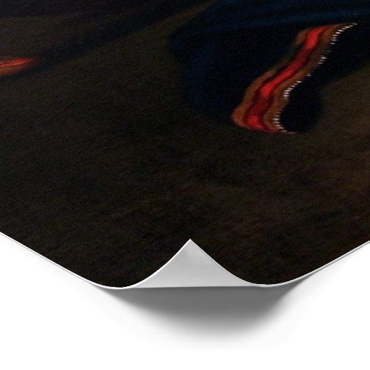 ベンジャミン・ウェストによる一般的なウルフの死1770 ポスター (角)