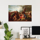 ベンジャミン・ウェスト・デス・オブ・ジェネラル・ウルフ ポスター (ホームオフィス)