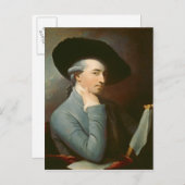ベンジャミン・ウェスト、c.1776 (キャンバス上の油) ポストカード (正面/裏面)