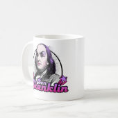 ベンジャミン・スカンクリン コーヒーマグカップ (正面左)