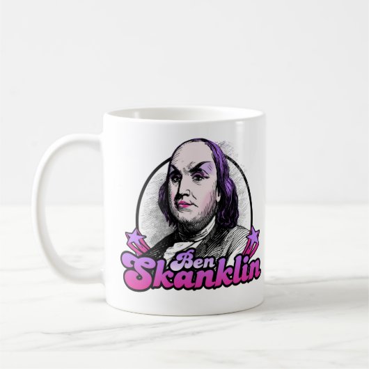 ベンジャミン・スカンクリン コーヒーマグカップ (左)
