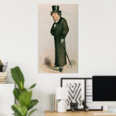 ベンジャミン・ディスラエリ ポスター (ホームオフィス)