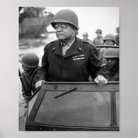 ベンジャミン・デイビス将軍 – 第二次世界大戦 – 1944 ポスター (正面)