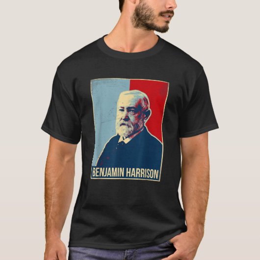 ベンジャミン・ハリソン大統領 Tシャツ (正面)