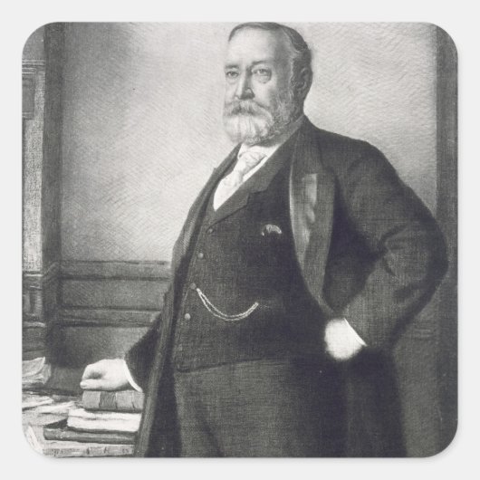 ベンジャミン・ハリソン(1833年~1901年)第23代大統領 スクエアシール (正面)