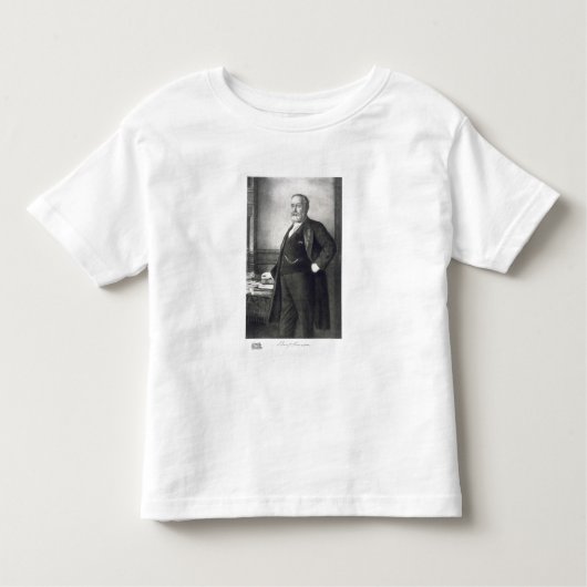 ベンジャミン・ハリソン(1833-1901年の)、tの第23大統領 トドラーTシャツ (正面)