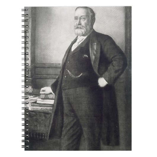 ベンジャミン・ハリソン(1833-1901年の)、tの第23大統領 ノートブック (正面)